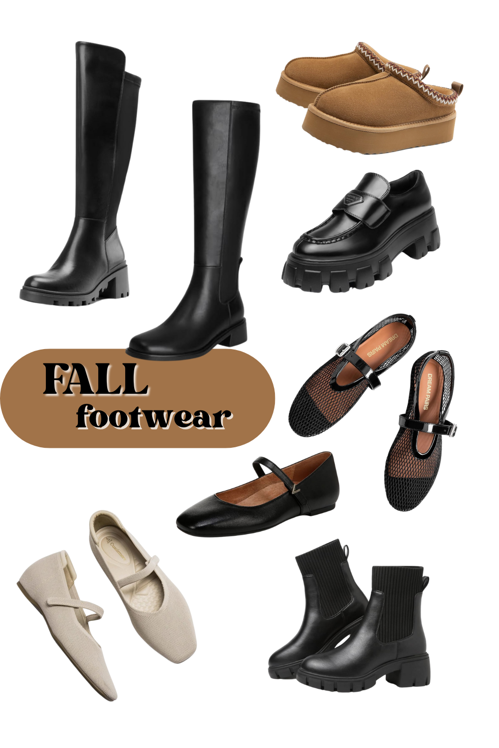 Fall footwear
